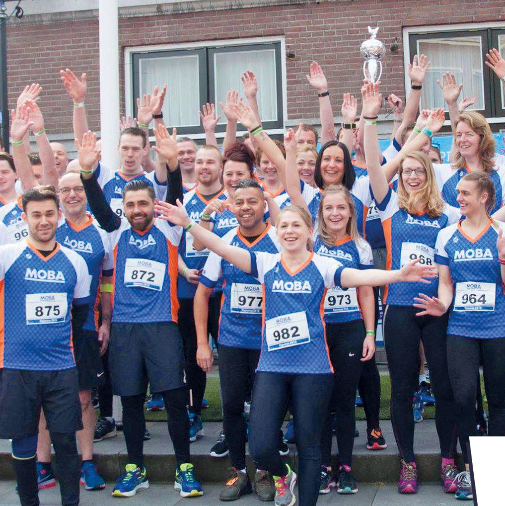 Moba kippenren - bedrijvenloop